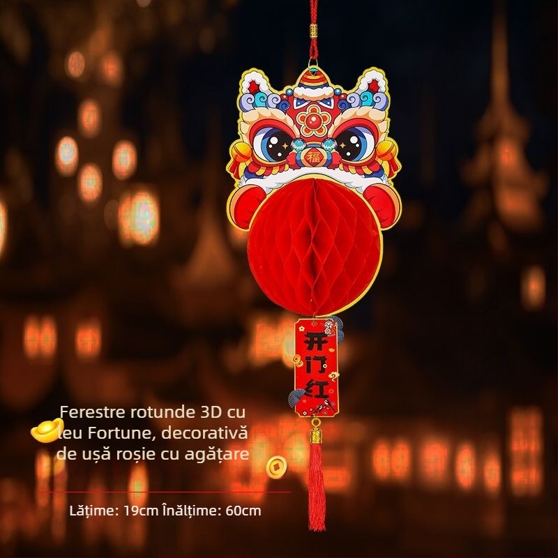 Fenar interior pentru decor, în formă de dovleac de iarnă, stil clasic, Yi Hui, material: alt tip