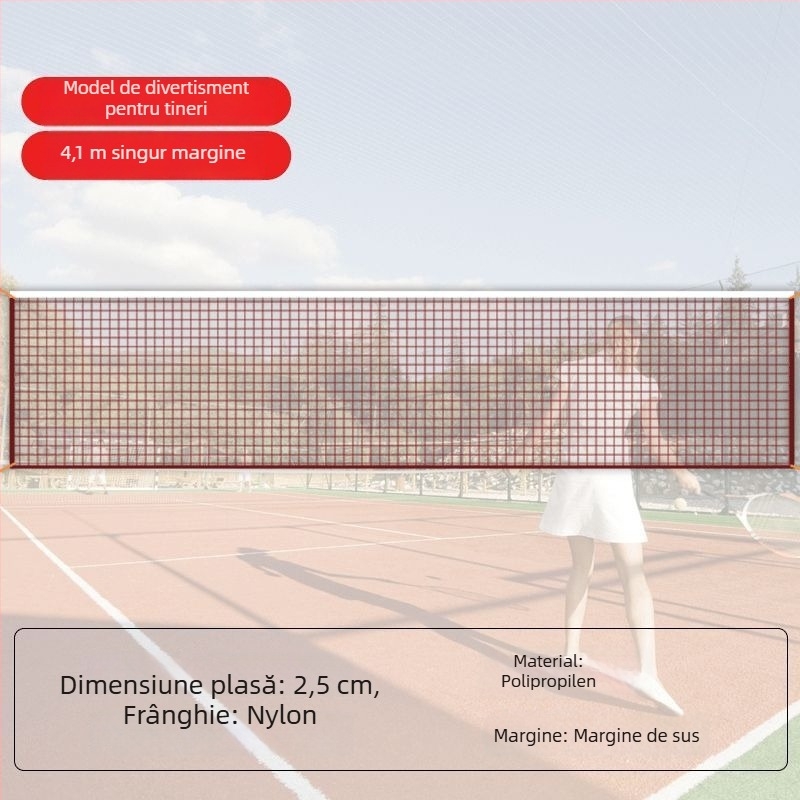 Rețea standard de badminton, pentru interior și exterior, portabilă și pliabilă, de calitate profesională/de competiție