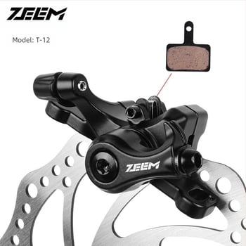 ZEEM frână disc mecanică pentru bicicletă, cu tracțiune prin cablu și plăcuțe M315MT200