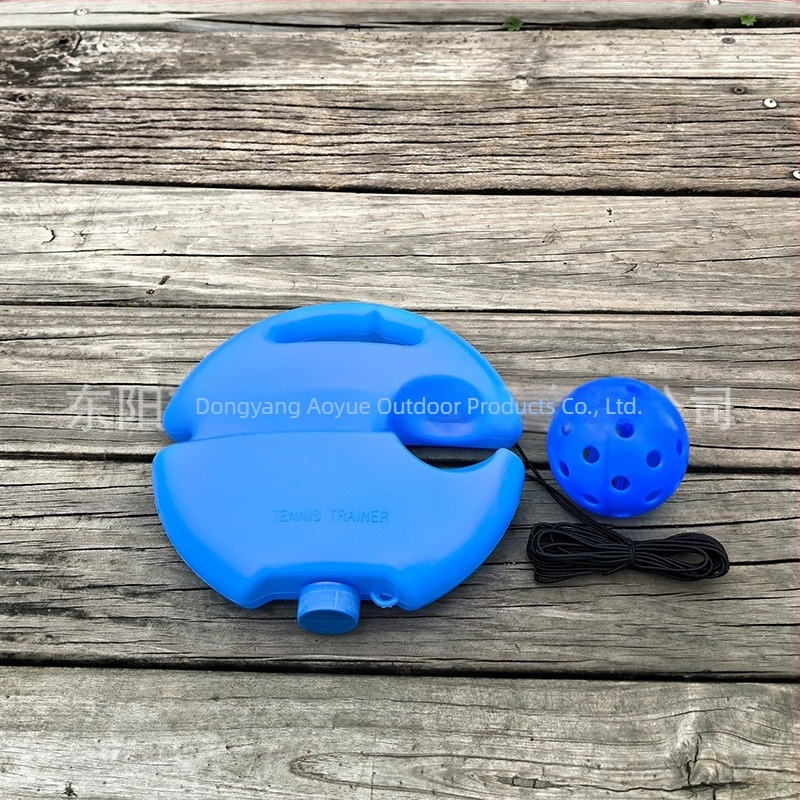 Antrenor de pickleball pentru o persoană, cu 40 de găuri — set de antrenament cu sfoară, PTE, aproximativ 0,15 kg, ambalaj transparent