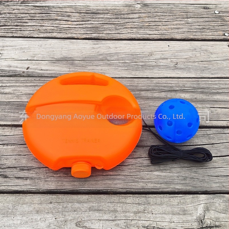 Antrenor de pickleball pentru o persoană, cu 40 de găuri — set de antrenament cu sfoară, PTE, aproximativ 0,15 kg, ambalaj transparent