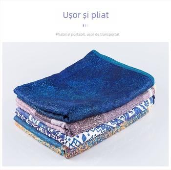 Prosop pentru covor de yoga - fibră ultra-fină, grosime 3 mm, greutate 480 g, personalizabil