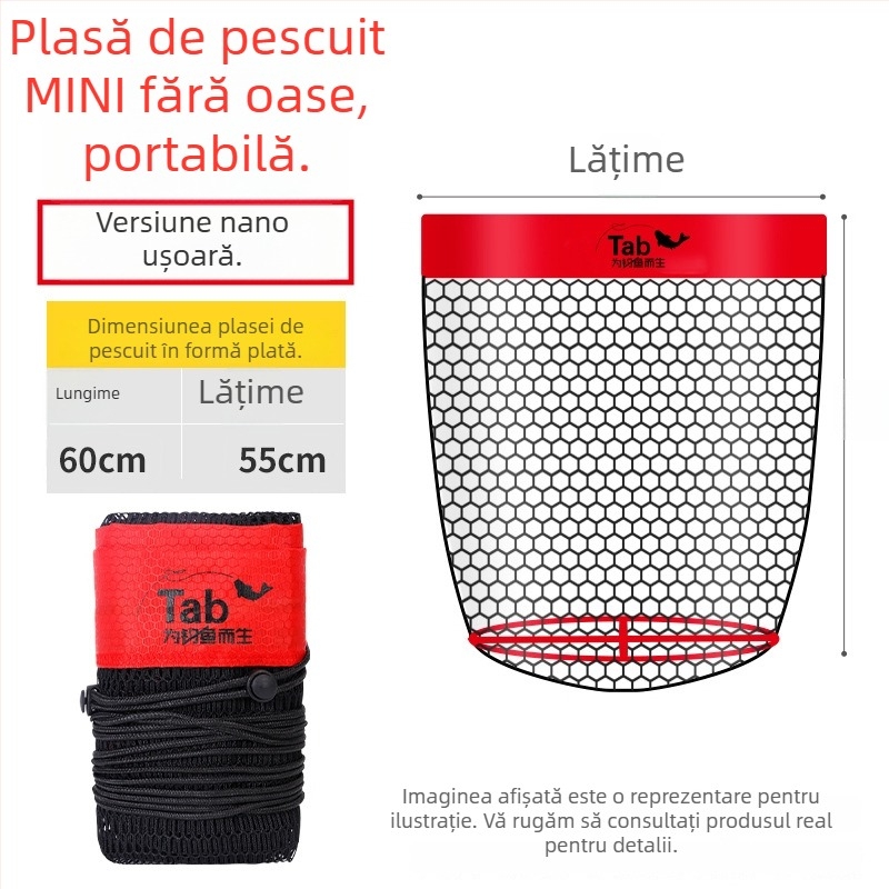 Tab Protecție pentru pescuit din nylon – Geantă mini portabilă pentru pescuit sălbatic