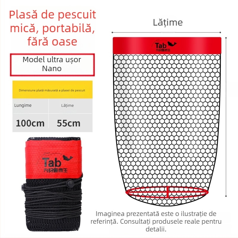 Tab Protecție pentru pescuit din nylon – Geantă mini portabilă pentru pescuit sălbatic
