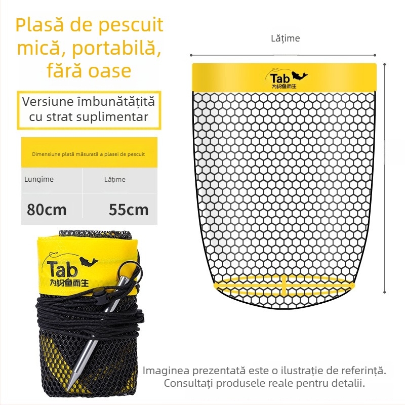 Tab Protecție pentru pescuit din nylon – Geantă mini portabilă pentru pescuit sălbatic