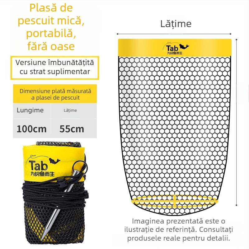Tab Protecție pentru pescuit din nylon – Geantă mini portabilă pentru pescuit sălbatic