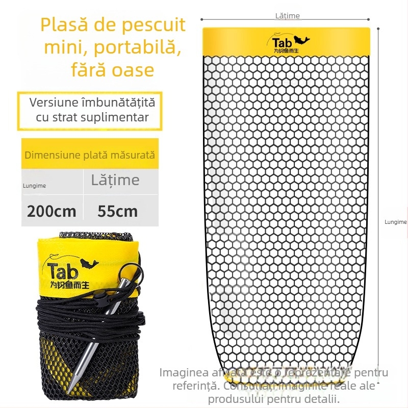 Tab Protecție pentru pescuit din nylon – Geantă mini portabilă pentru pescuit sălbatic