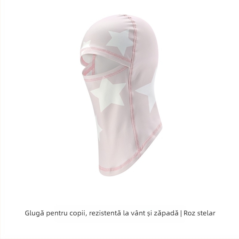 Mască de schi pentru copii, iarnă – caldă, anti-vânt și rezistentă la frig