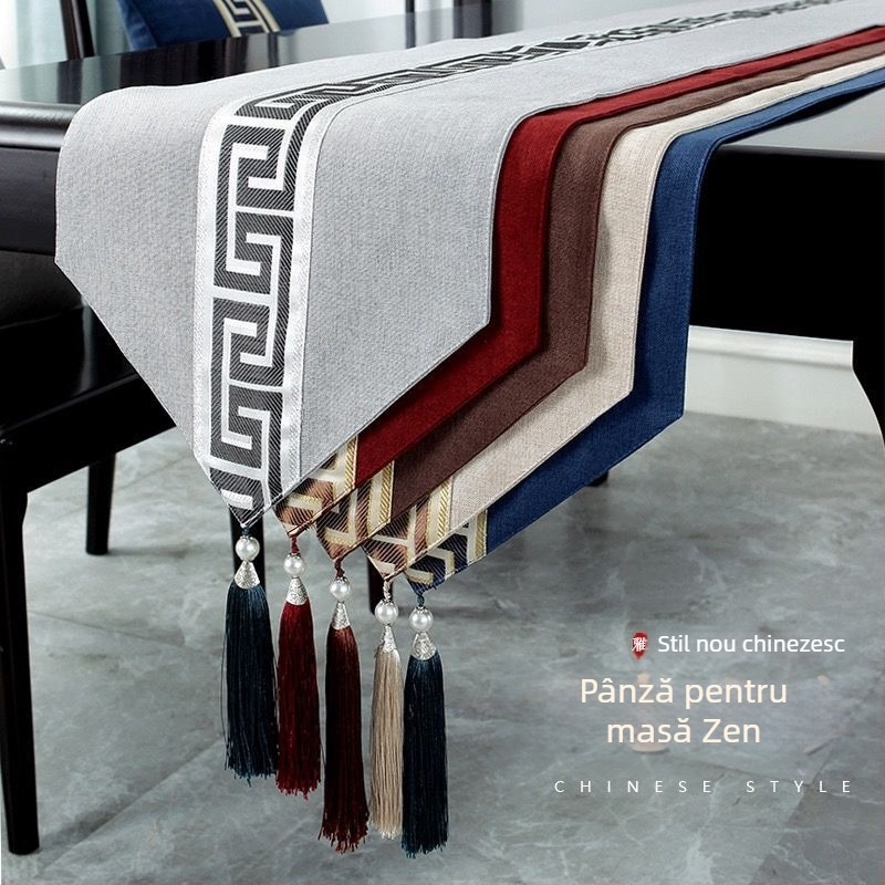 Steag de masă, Stil chinezesc nou, Pânză art nylon