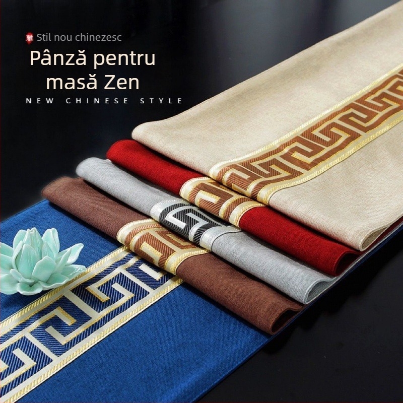 Steag de masă, Stil chinezesc nou, Pânză art nylon