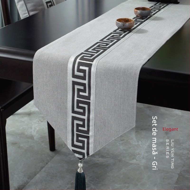 Steag de masă, Stil chinezesc nou, Pânză art nylon