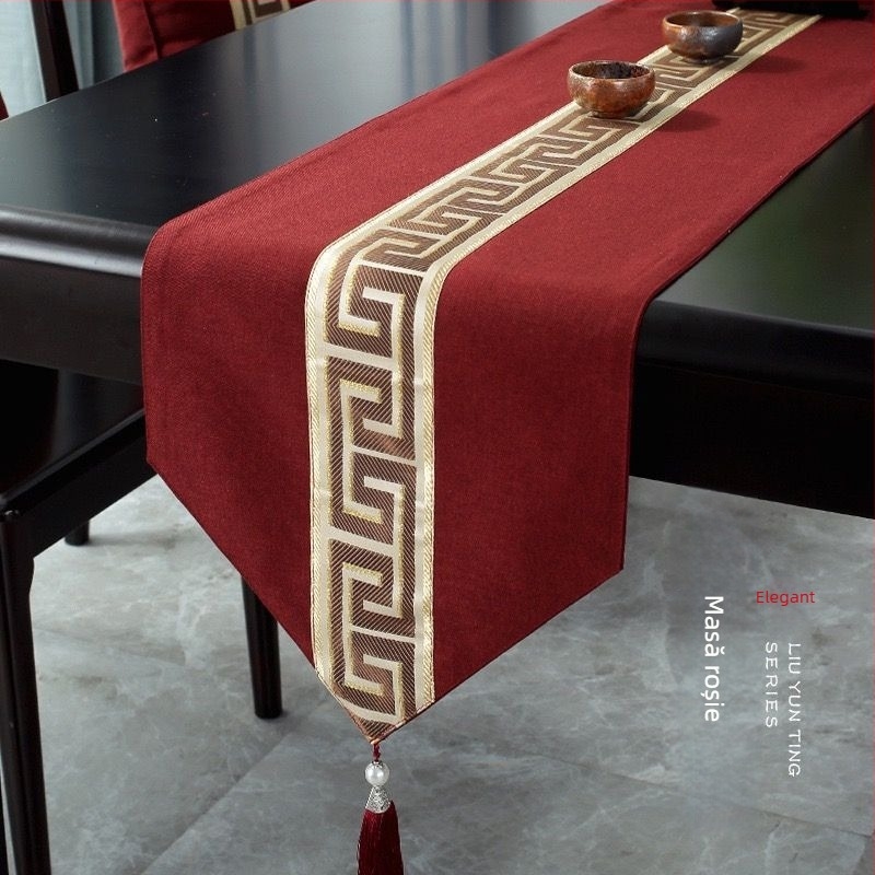 Steag de masă, Stil chinezesc nou, Pânză art nylon