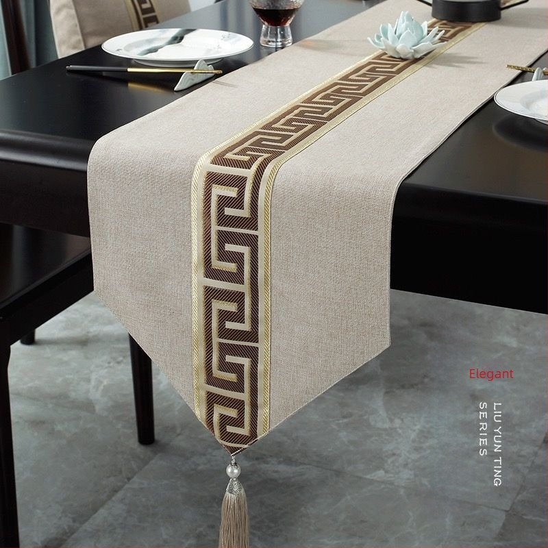 Steag de masă, Stil chinezesc nou, Pânză art nylon