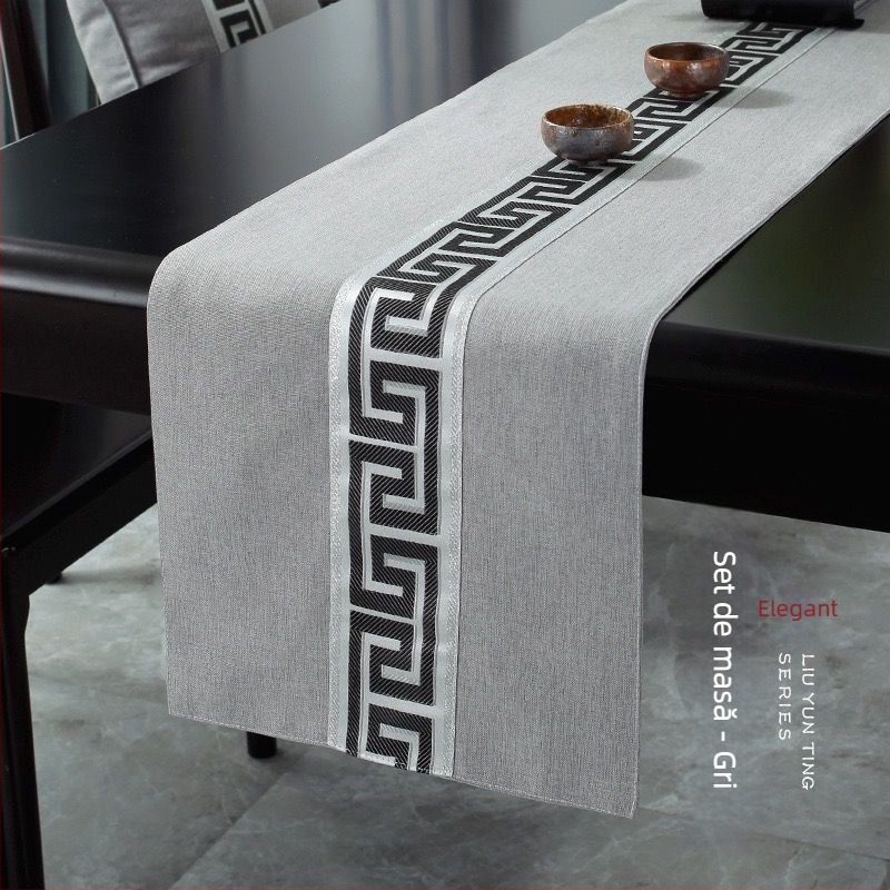 Steag de masă, Stil chinezesc nou, Pânză art nylon