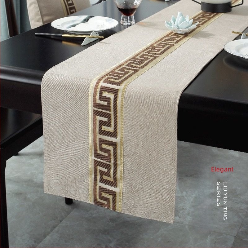 Steag de masă, Stil chinezesc nou, Pânză art nylon