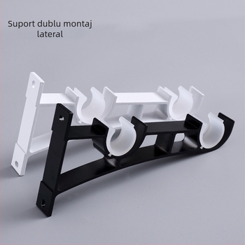 Suport tijă romană pentru perdea, aliaj de aluminiu, stil modern minimalist, model 5147, brand Jiadong