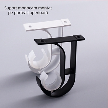 Suport tijă romană pentru perdea, aliaj de aluminiu, stil modern minimalist, model 5147, brand Jiadong