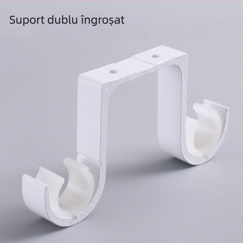 Suport tijă romană pentru perdea, aliaj de aluminiu, stil modern minimalist, model 5147, brand Jiadong
