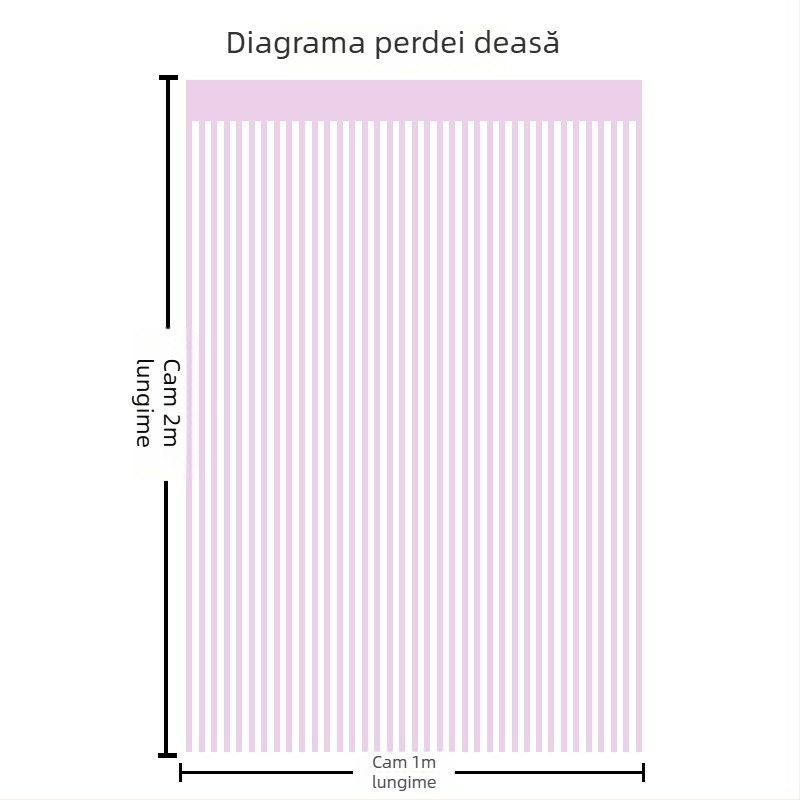 Draperie decorativă cu ciucuri laser, stil minimalist modern, marcă Unique, material: Altul