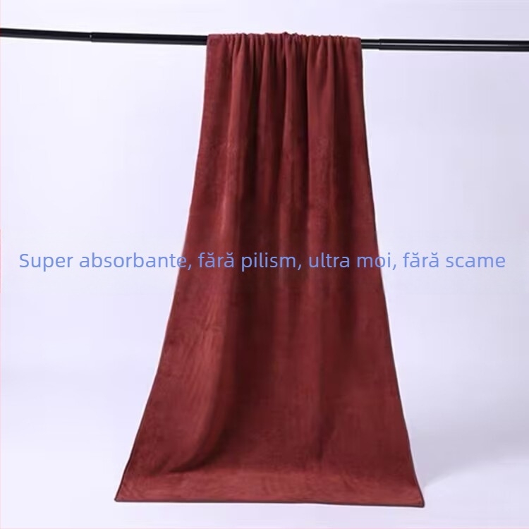 Prosop din microfibră pentru frizerii și saloane de înfrumusețare – fără scame, absorbant înalt, țesătură plată, 60 fire, greutate 80–100 g, personalizabil