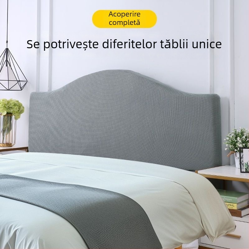 Husă elastică universală pentru capul de pat și husă de pernă, patru anotimpuri, stil Nordic, protecție împotriva prafului