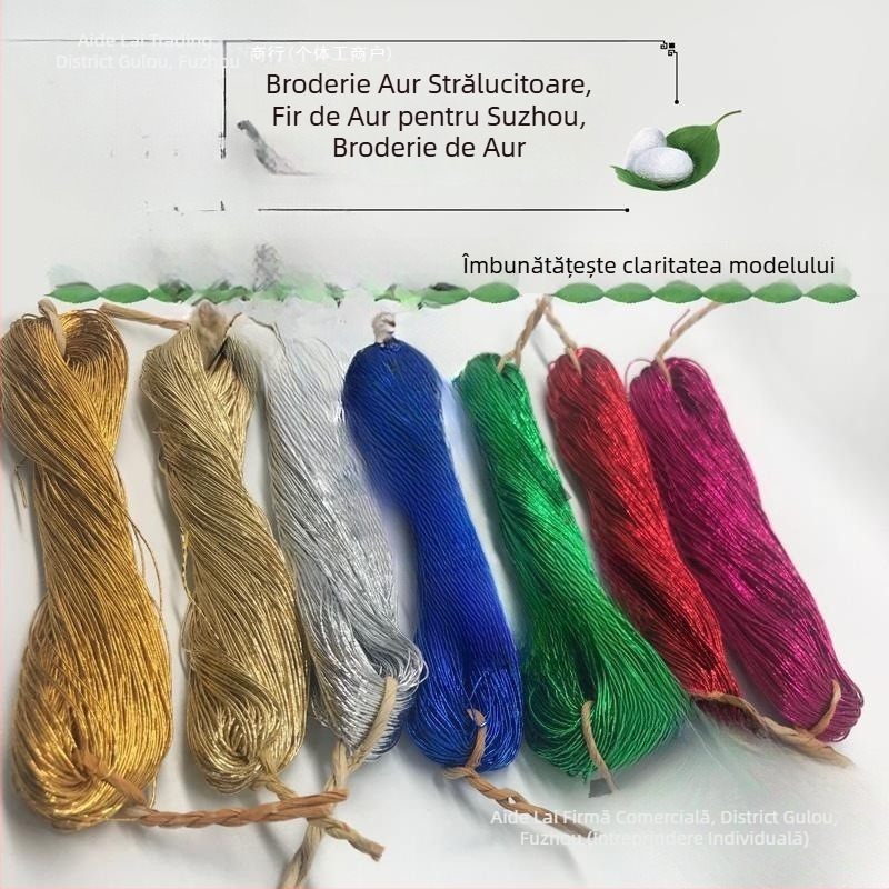 Placă pentru fire de broderie din fir metalic – stiluri Suzhou și Guangzhou, cu 5 sau 6 agățătoare