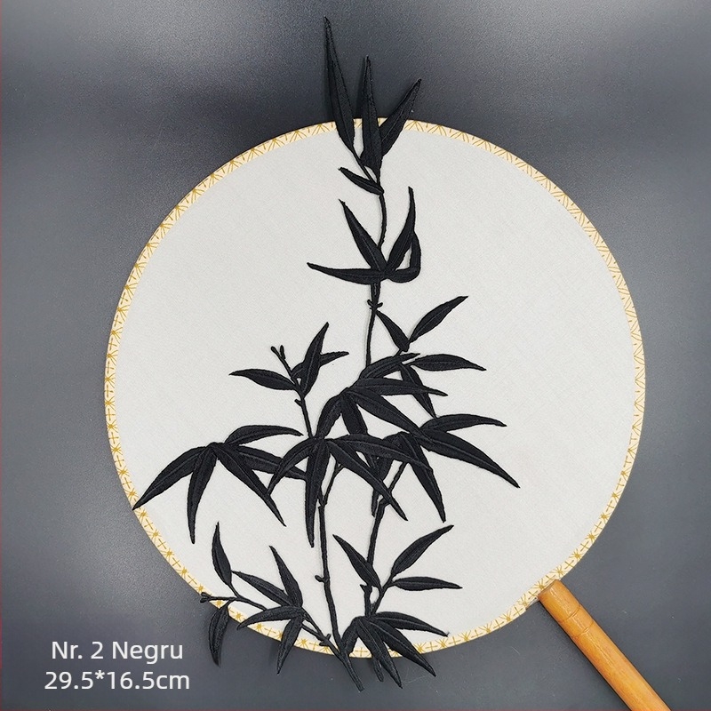 Patch brodat din poliester cu aplicație – cu adeziv, poate fi călcat sau cusut, pentru haine.