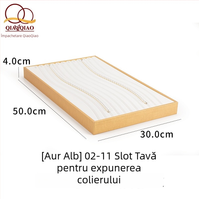 Suport pentru bijuterii cu tavă pentru perle, afișaj pentru fotografii cu perle, fără marcă proprie, Primăvara 2023, stil artistic