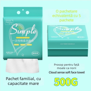 Prosoape de față de unică folosință, design cu agățare | Minimalist | fibră de lemn | personalizare a procesării disponibilă | alt proces de fabricație