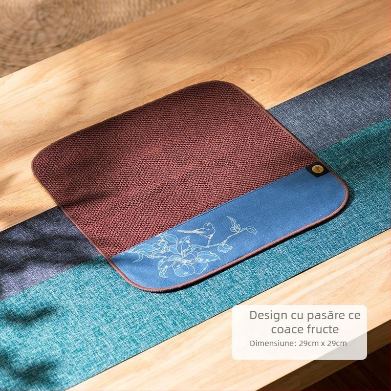Prosop de bucătărie pentru ceai, din material textil, stil minimalist modern