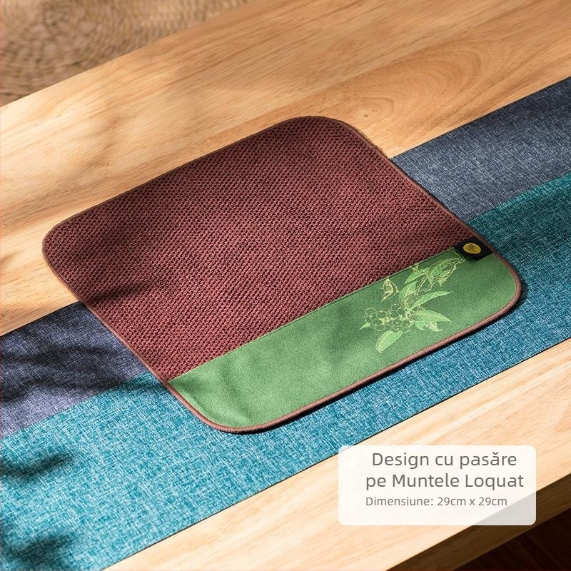 Prosop de bucătărie pentru ceai, din material textil, stil minimalist modern