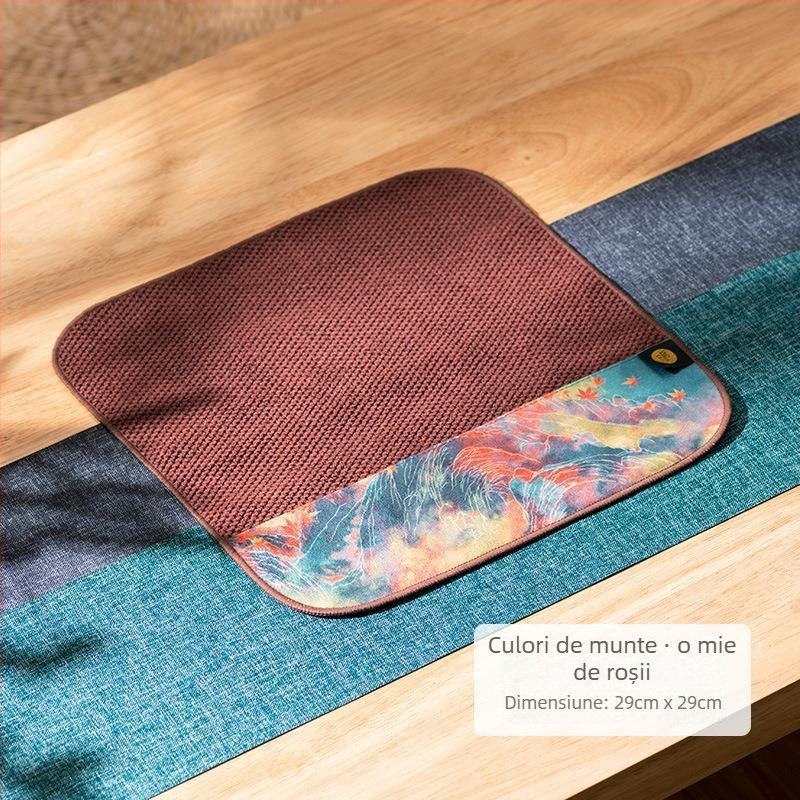 Prosop de bucătărie pentru ceai, din material textil, stil minimalist modern
