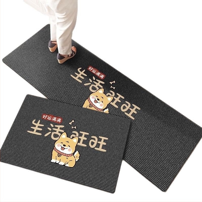 Covor de podea pentru bucătărie din diatom mud – absorbant, uscare rapidă, antiderapant, set din două piese, pentru bucătărie și restaurant