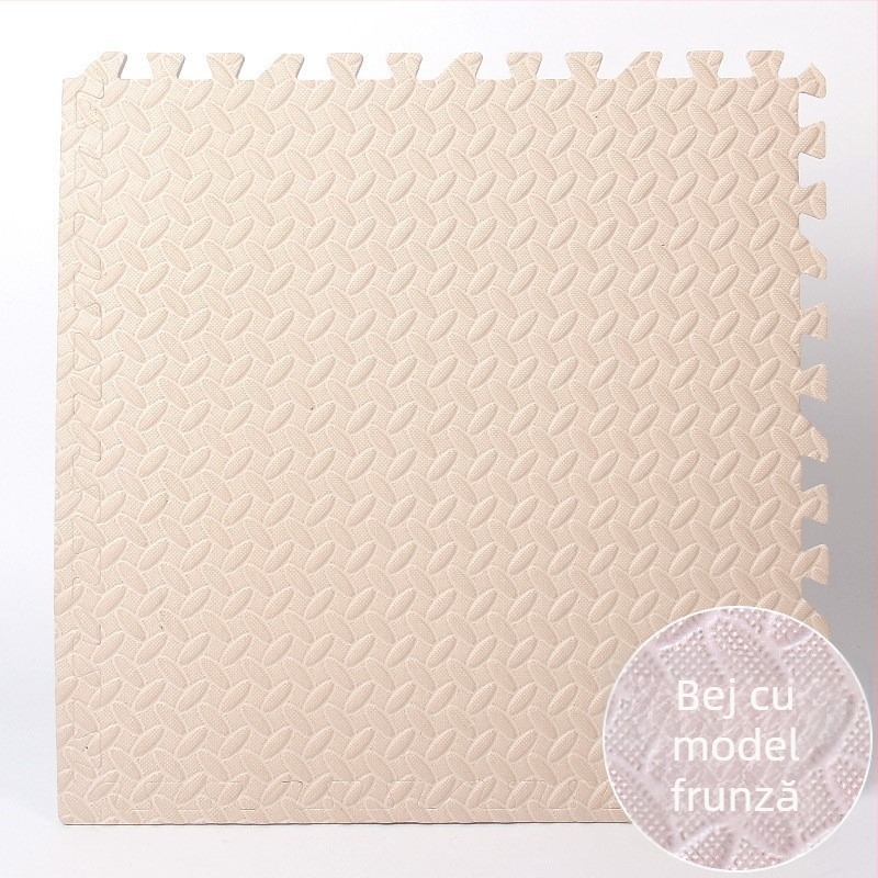Covoraș de târâre din spumă, puzzle modular pătrat, material PE, lavabil, personalizabil