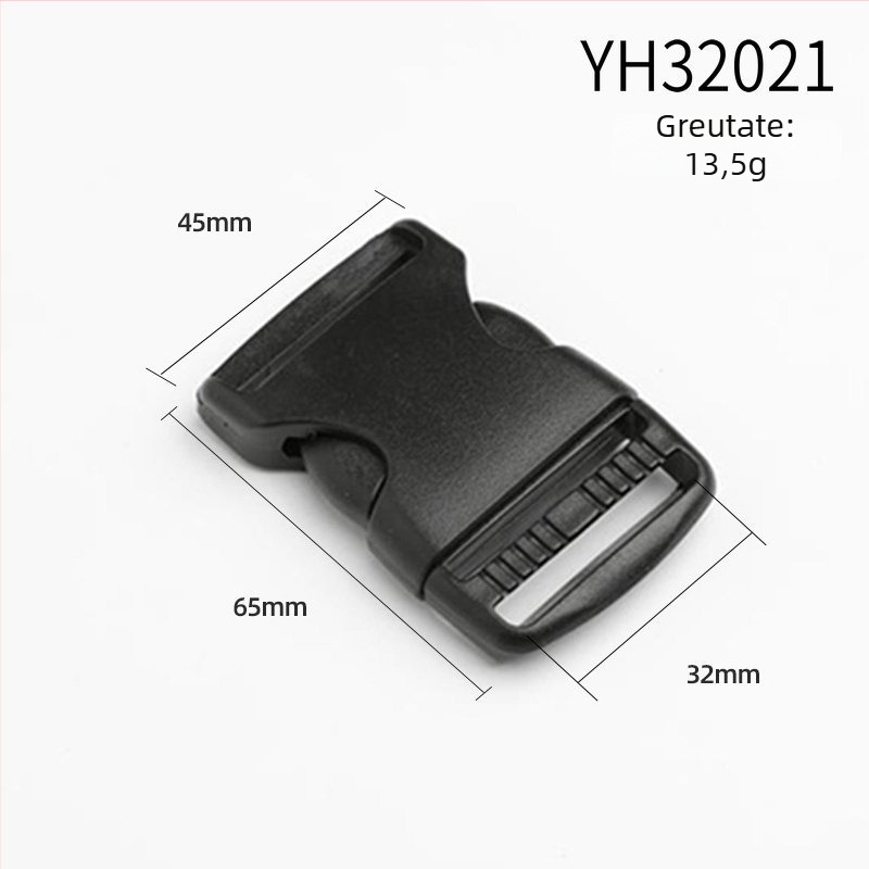 Cataramă plastică reglabilă POM pentru rucsaci – accesorii bagaje, Yonghang, etichetă privată licențiată