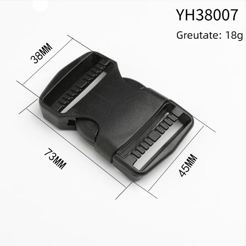 Cataramă plastică reglabilă POM pentru rucsaci – accesorii bagaje, Yonghang, etichetă privată licențiată