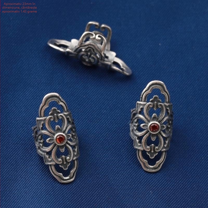 Accesoriu DIY pentru bijuterii cu motiv phoenix-lotus-bat-flower, argint 925, design retro