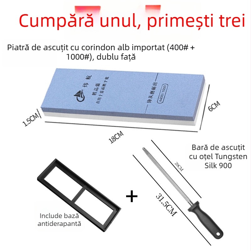 Băț de ascuțit pentru cuțite de bucătărie – oțel cu carbon înalt, profesional, stil universal, lansare primăvara 2022