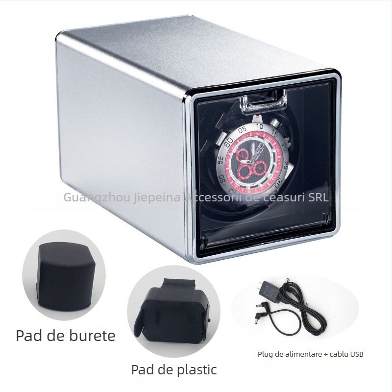 Suport compact pentru învârtirea ceasurilor cu mecanism de învârtire automată, marca ZAPANAS, posibilitatea imprimării logo-ului, etichetă privată licențiată, ambalaj 12 bucăți