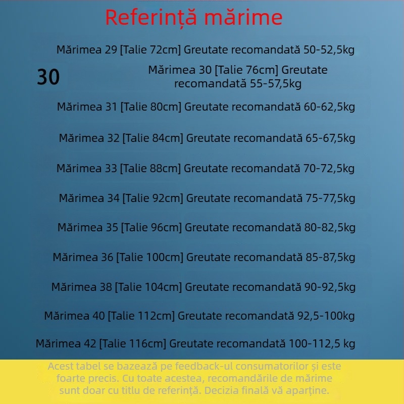 Pantaloni din corduroy pentru bărbați, talie înaltă, croială dreaptă lejeră, casual toamna-iarna