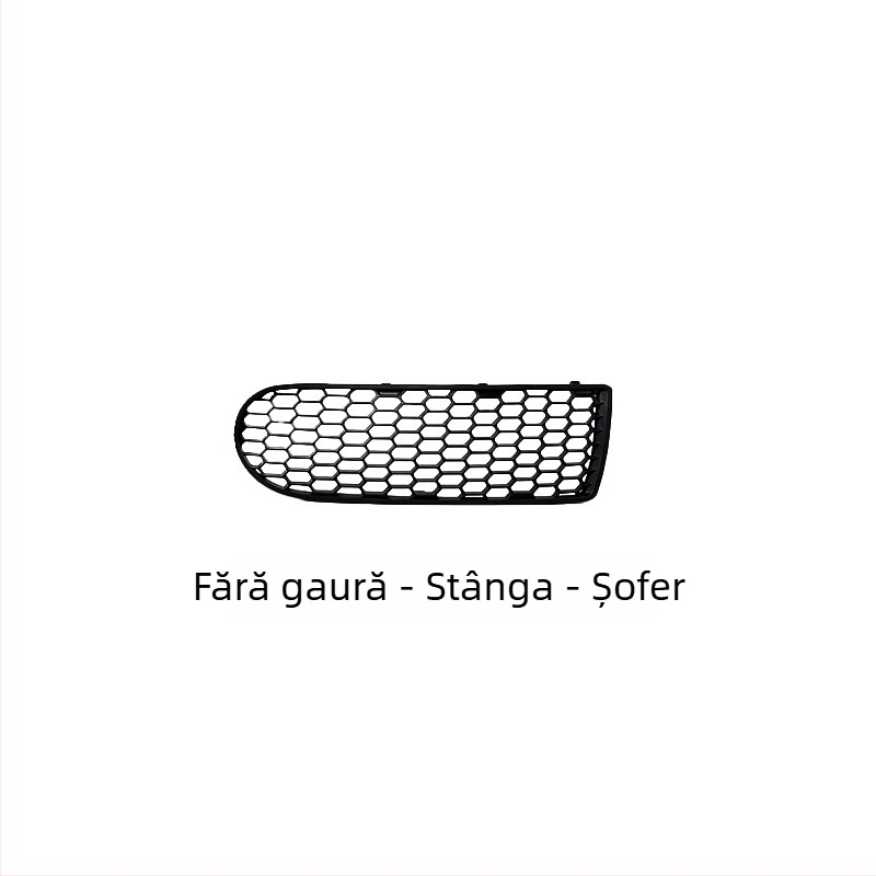 Ramă de faruri pentru ceață față pentru Beetle 06-10, cu grilaj inferior și placă reflectorizantă (PP, 12V)