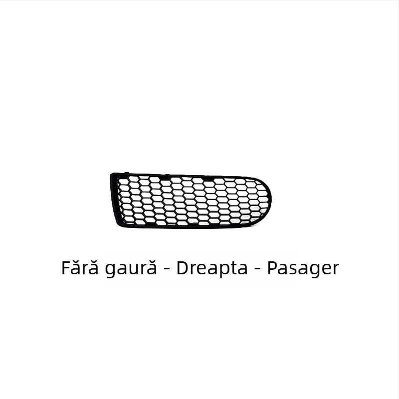 Ramă de faruri pentru ceață față pentru Beetle 06-10, cu grilaj inferior și placă reflectorizantă (PP, 12V)