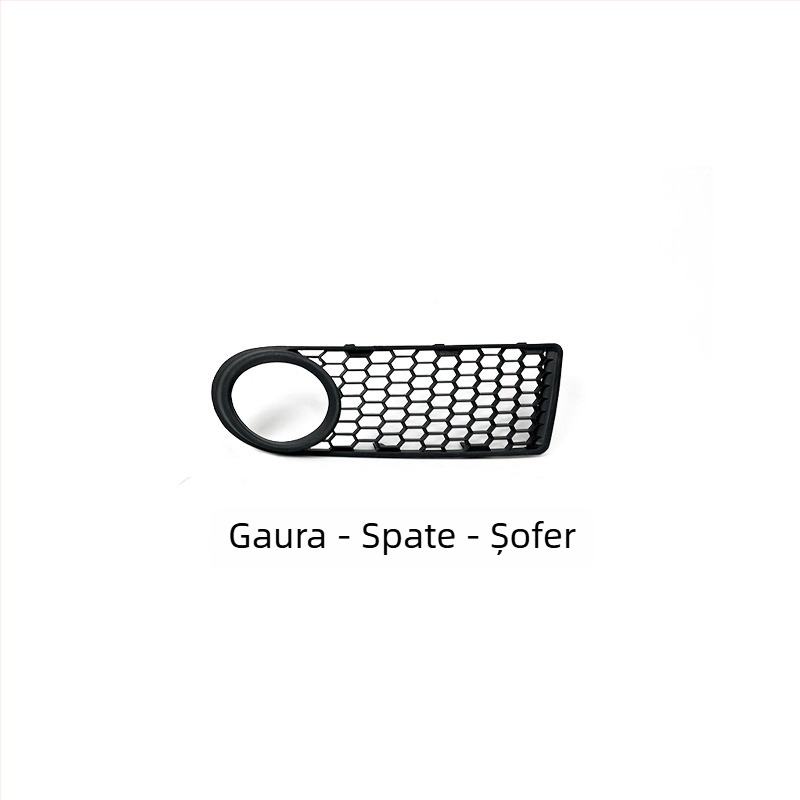 Ramă de faruri pentru ceață față pentru Beetle 06-10, cu grilaj inferior și placă reflectorizantă (PP, 12V)