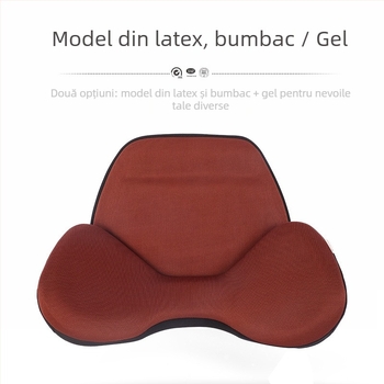 Anyicheju Pernă auto pentru șold și talie — Design tridimensional, husă Ice Silk, umplutură Memory Cotton, culoare solidă, personalizabil