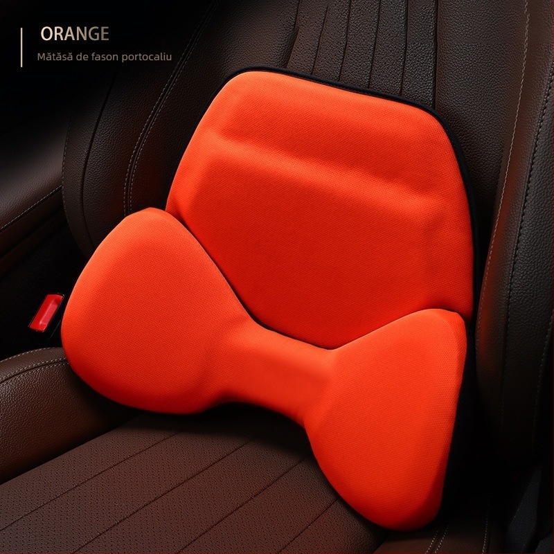 Anyicheju Pernă auto pentru șold și talie — Design tridimensional, husă Ice Silk, umplutură Memory Cotton, culoare solidă, personalizabil