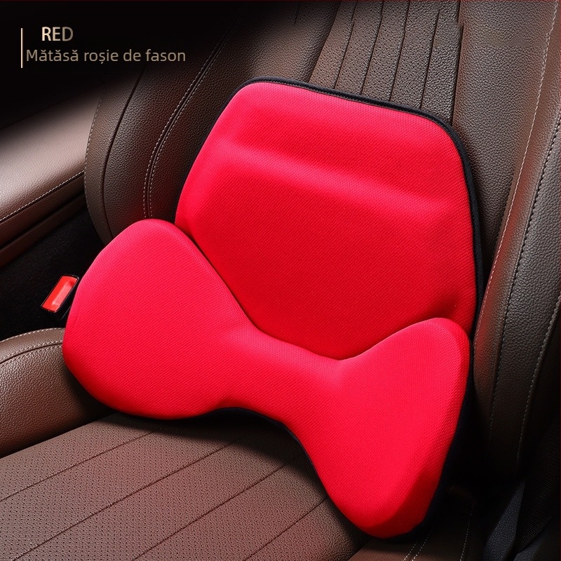 Anyicheju Pernă auto pentru șold și talie — Design tridimensional, husă Ice Silk, umplutură Memory Cotton, culoare solidă, personalizabil