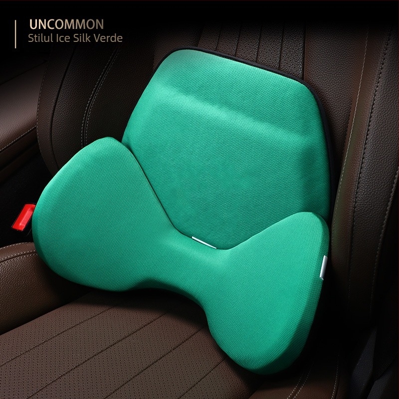 Anyicheju Pernă auto pentru șold și talie — Design tridimensional, husă Ice Silk, umplutură Memory Cotton, culoare solidă, personalizabil