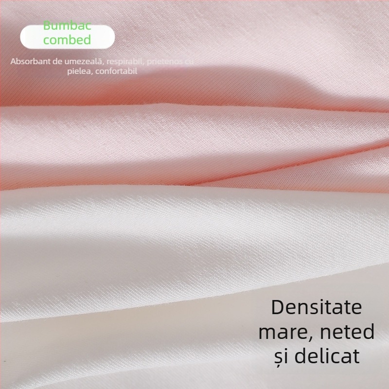 Chiloți femei din bumbac pur, talie medie, respirabili, antibacteriali, 90–95% bumbac