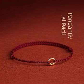 Brățară din sfoară – țesută manual, stil național, unisex, vara 2023, brand DU