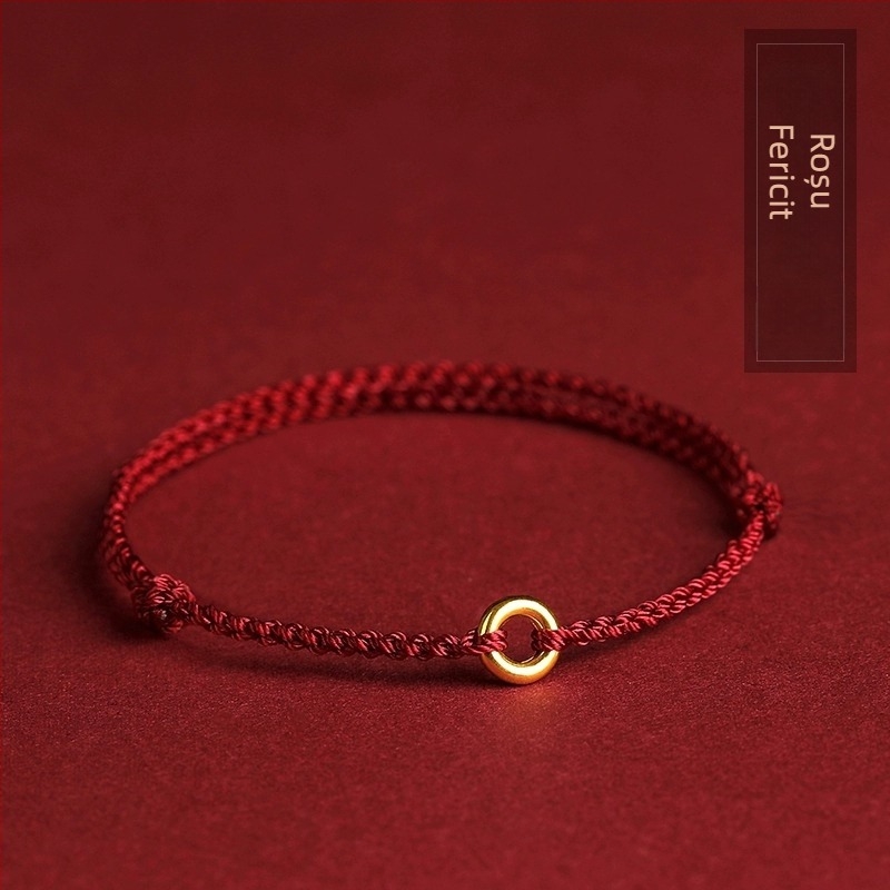 Brățară din sfoară – țesută manual, stil național, unisex, vara 2023, brand DU